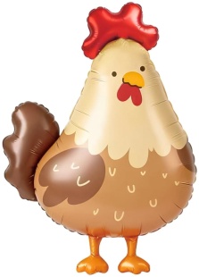 Шар (30''/76 см) Фигура, Петух, 1 шт.